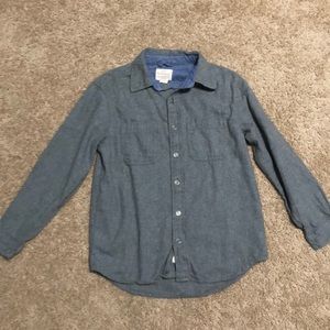 Boys Long Sleeve Button Down